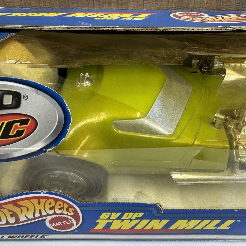 Vintage 2000 Sealed New Hot Wheels TYCO R/C 6v DP Twin Mill Series 1 RC Car - Picture 6 of 10